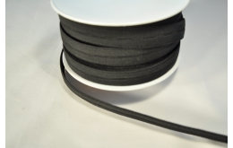 Elastique Bouton nylon 19mm noir