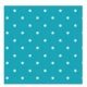 Coton Charming Dots turquoise