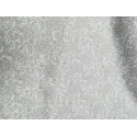 Coton Fleuri gris sur fond blanc