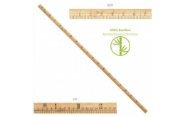 Règle Bambou 1m