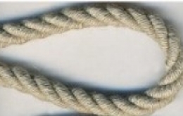 Cordelière coton taupe