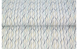 Coton lignes ondulées Stenzo