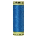 Fil à broder Mettler Silk bleu coloris 2049