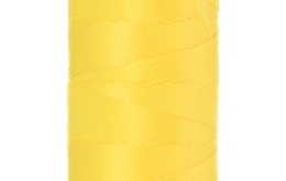 Fil à broder polysheen jaune 200 m coloris 501