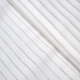 Poly-coton blanc lurex or