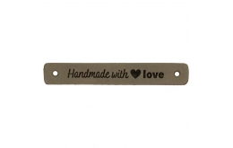 Label Handmade with love