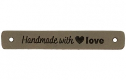Label Handmade with love